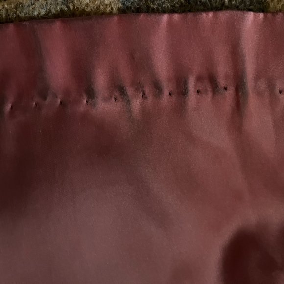 Sharpee Designers Collection Vintage Brown & Gray Stripe Wool Coat 1950/1960 Era - Picture 13 of 14